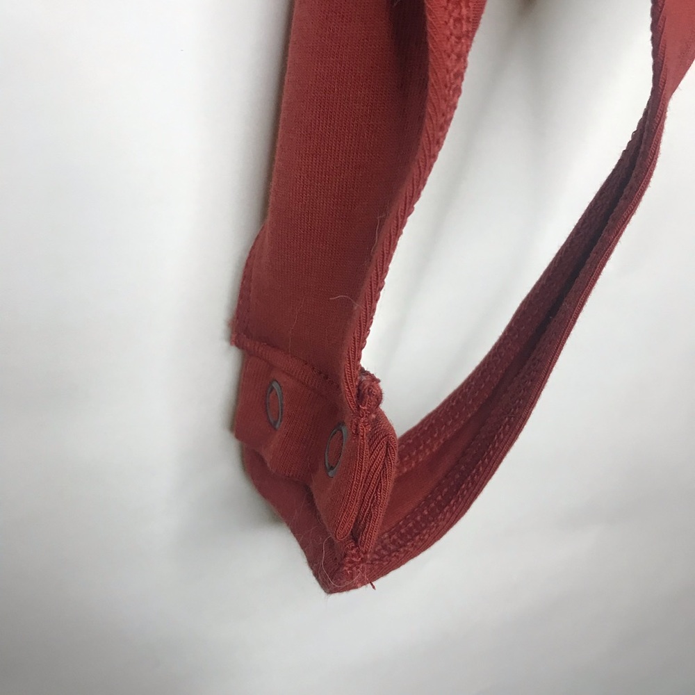 NWT- Express Burnt Orange Body Suit - Picture 6 of 6